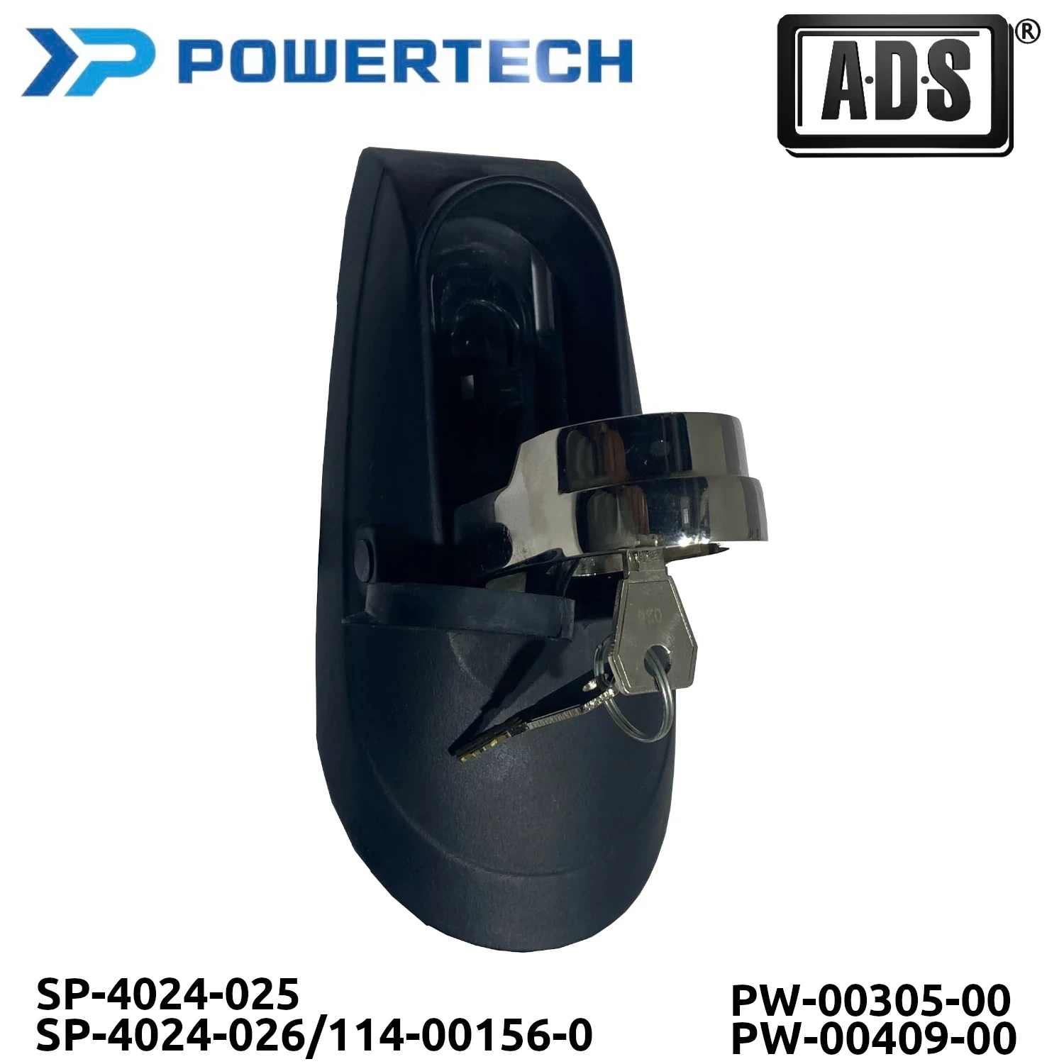 SISTEMA DE DESBLOQUEO CON CILINDRO Y LLAVE PW230PLUS MARCA POWERTECH